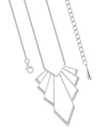 Lucy Quartermaine - Solid Sterling Chrysler Art Deco Pendant - Lyst