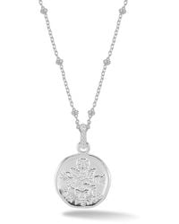 Dower & Hall - Lucky Sixpence Pendant - Lyst