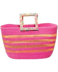 ORTUS - Mirembe Straw Basket Bag - Lyst