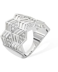 Lucy Quartermaine - Art Deco Full Triangle Ring - Lyst