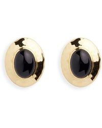 Argento Vivo - Terra Studs — Onyx - Lyst