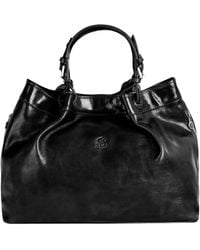Time Resistance - Leather Tote Bag For - Lyst