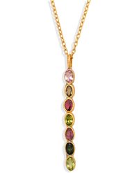 Opium Jewels - Wand Pendant Necklace - Lyst