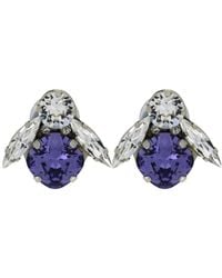 Vickisarge - The Big Bee Earrings - Lyst