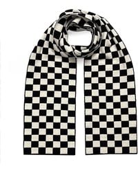 INGMARSON - Checked Small Wool & Cashmere Scarf - Lyst