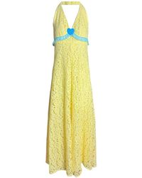 Couture to Your Door - Butter Lace Maxi Halter Neck Dress - Lyst