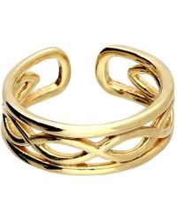Kaizarin - Plated Infinity Toe Ring - Lyst