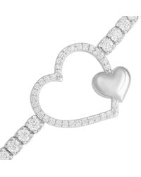 Maison De Gala - Amore Dual Heart Bracelet - Lyst