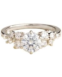 Juvetti - Floret Diamond Cluster Ring - Lyst