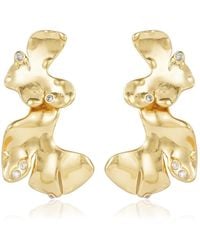 Rare Matters Jewelry - Organic Leaf Statement Earrings - Lyst