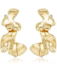 Rare Matters Jewelry - Organic Leaf Statement Earrings - Lyst