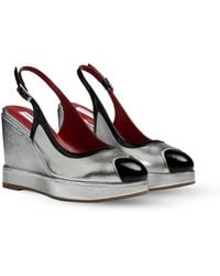 Rosamund Muir London - Lavinia & Patent Leather Wedges - Lyst