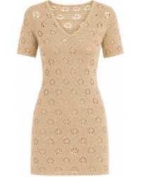 Muche Et Muchette - Shara Crochet Mini Dress - Lyst