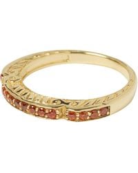 YAA YAA LONDON - Jeweled Stacking Ring - Lyst