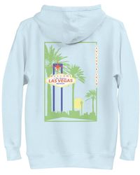Anchor and Crew - Sky Las Vegas Landmark Cotton Blend Hoodie - Lyst