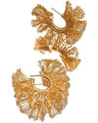 Lavish by Tricia Milaneze - All Rio Hoops Handmade Crochet Earrings - Lyst