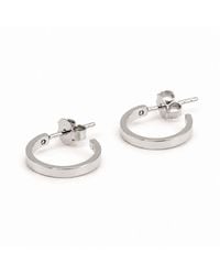Cier - Small Hoop Earrings - Lyst