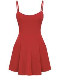 Sanctumum - Nora Strap Mini Dress With Open Back - Lyst