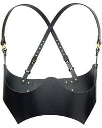 Haute Cuir - Circe Leather Underbust Harness - Lyst