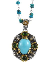 Emma Chapman Jewels - Ocean Tourmaline Diamond Statement Pendant - Lyst