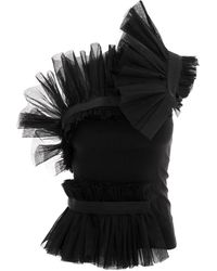 Silvia Serban - Detachable Ruffle Top - Lyst