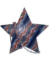 Any Old Iron - Snake Leather Star Bag - Lyst