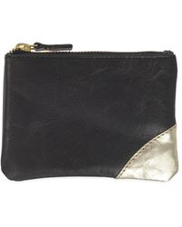 VIDA VIDA - Cut Corners & Leather Coin Purse - Lyst