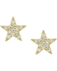 KAMARIA - Star Diamond Stud Earrings - Lyst