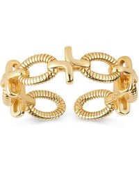 Elk & Bloom - Chain Link Stacking Ring - Lyst