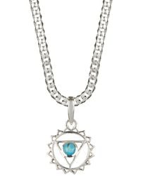 Charlotte's Web Jewellery - Throat Chakra Necklace - Lyst