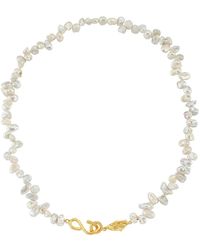 ASSUWA - Thalassa Freshwater Pearl Plated Sterling Necklace - Lyst