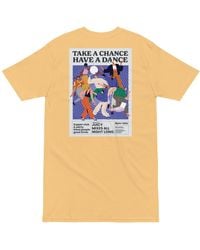 Anchor and Crew - Vintage Take A Chance Have A Dance Disco! Heavy Cotton Embroidered T-Shirt - Lyst