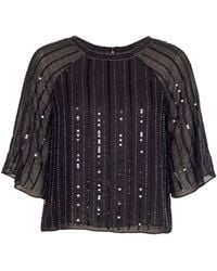 Rose & Nancy - Aurora Sequin Top - Lyst