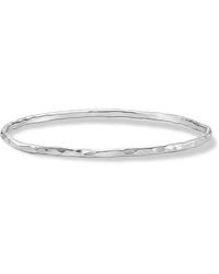 Dower & Hall - Medium Hammered Bangle - Lyst