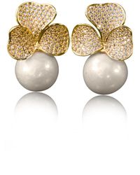 VIEA - Petal Drop Earrings - Lyst