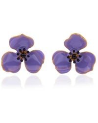 Milou Jewelry - Light Bloom Flower Earrings - Lyst