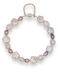 Ninemoo - Starry Iridescent Pearl Bracelet - Lyst