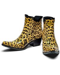 Talolo Boots - Leopard Spot Ankle Cowboy Boot Wellies - Lyst