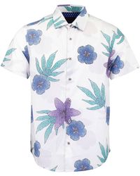 lords of harlech - George Floral Memory Shirt - Lyst