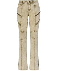 Circular Path - Neutrals Zelda Zipper Jean - Lyst