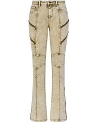 Circular Path - Neutrals Zelda Zipper Jean - Lyst