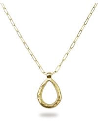 Collection 1304 - Atlas Bronze Necklace - Lyst