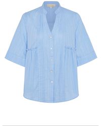 Guinea London - Cornflower Cotton Top - Lyst
