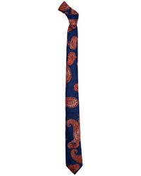 DAVID WEJ - Textured Paisley Tie – - Lyst