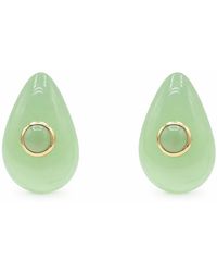 Michael Nash Jewelry - Rosamund Jade Resin Pierced Earrings - Lyst