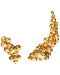 EVA REMENYI - Céleste Deux Asymmetrical Stud Earrings - Lyst