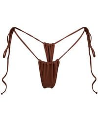 Minimale Animale - Sanctuary Tassel Thong Bikini Bottom - Lyst