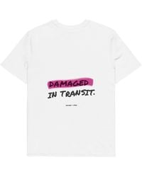 Anchor and Crew - Out For Delivery Annotations Organic Cotton T-Shirt - Lyst