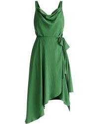 Paisie - Cowl Neck Dress - Lyst