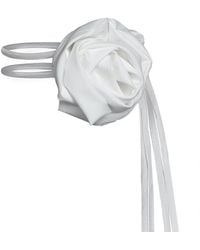 RainSisters - Rose Flower Choker - Lyst